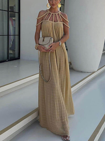 Ruth™ | Lightweight Draped Maxi Dress