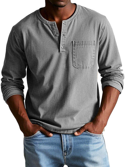 Thomas™ | Vintage Shirt with Long Sleeves