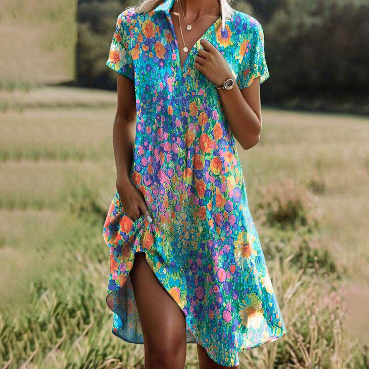 Marylin™ | Cotton-Polyester Dress