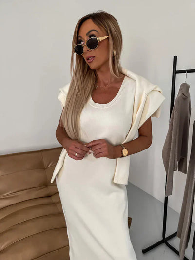 Rosie ™ | Elegant Jumper Dress Co-ord