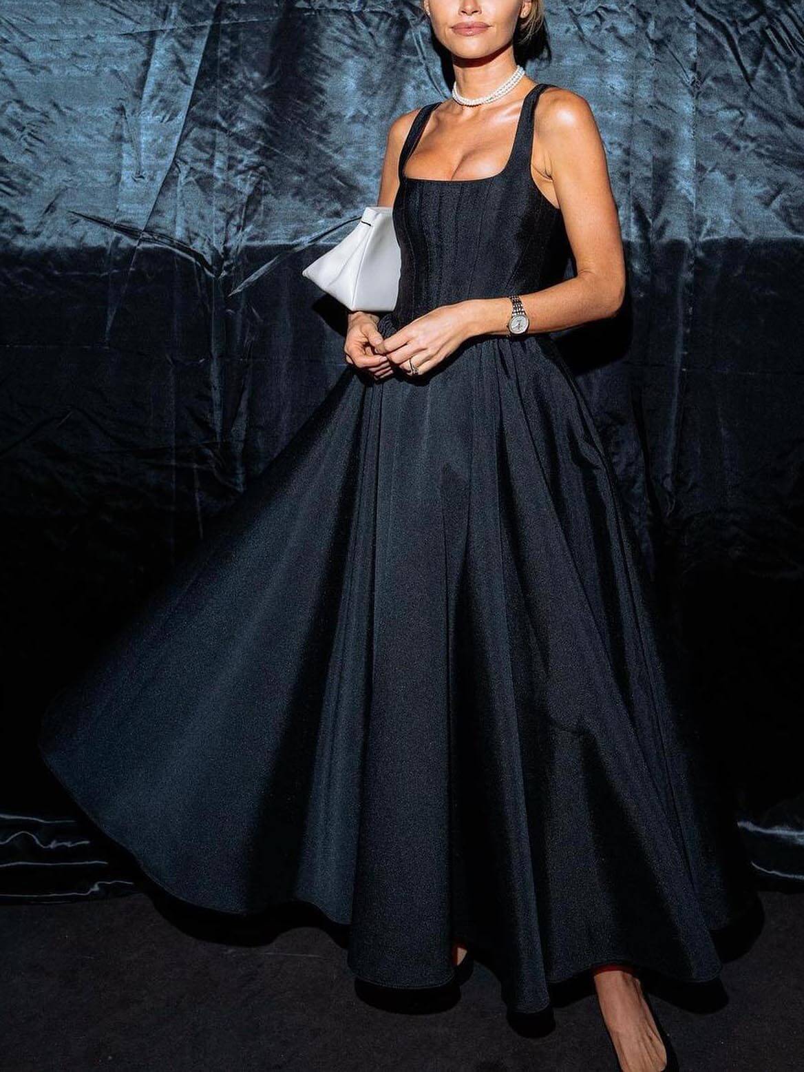 Patricia™ | Elegant A-Line Midi Dress