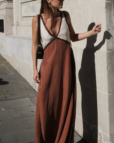 Jacky™ | Lightweight V-Neck Maxi Dress
