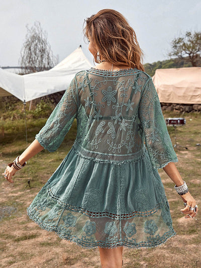 Molly™ | Loose V-Neck Mini Dress