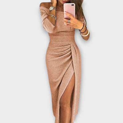 Minjee™ | Elegant Off-Shoulder Dress