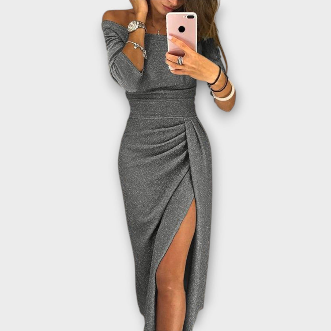 Minjee™ | Elegant Off-Shoulder Dress