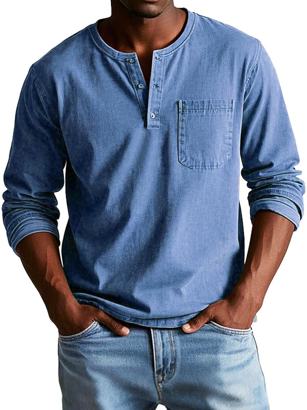 Thomas™ | Vintage Shirt with Long Sleeves