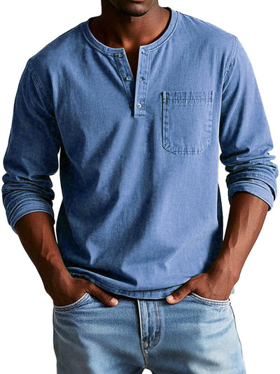 Thomas™ | Vintage Long Sleeve Shirt
