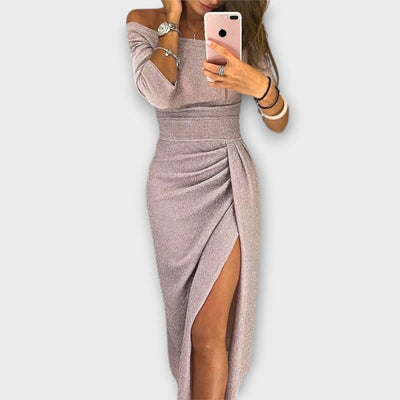Minjee™ | Elegant Off-Shoulder Dress