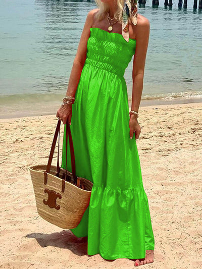 Deborah™ | Charming Strapless Maxi Dress