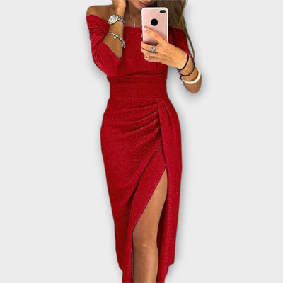 Minjee™ | Elegant Off-Shoulder Dress