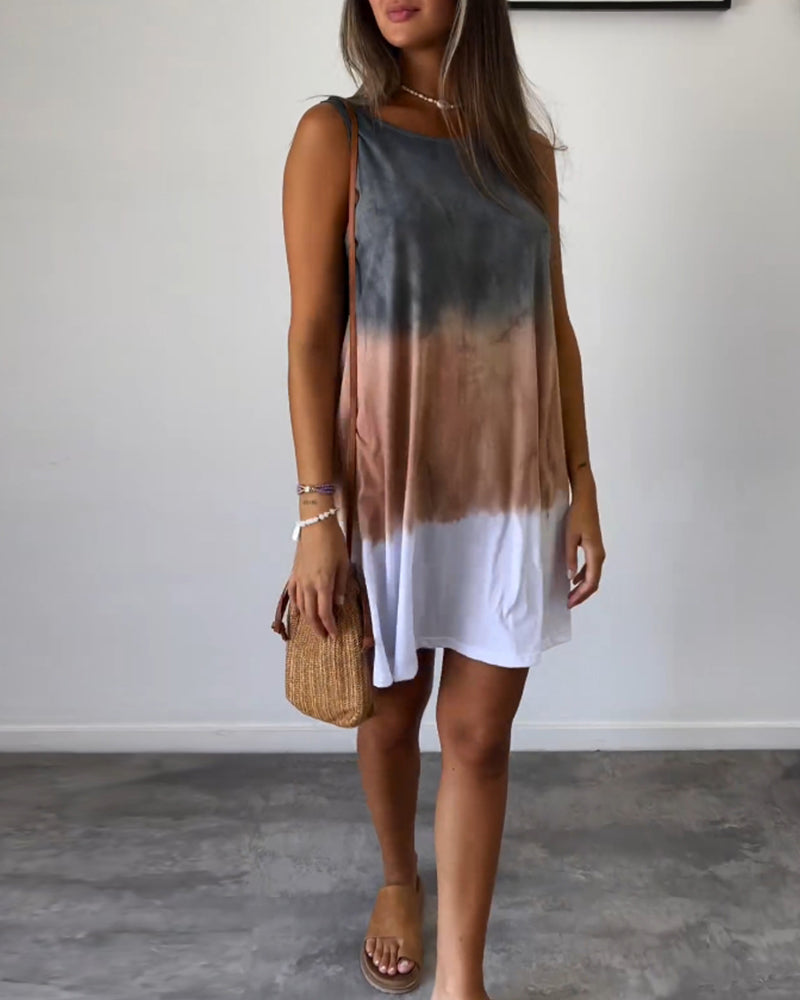 Crizzia™ | Casual Gradient Dress