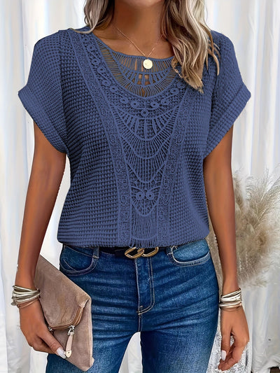 Elizabeth™ | Cotton Knitted Top
