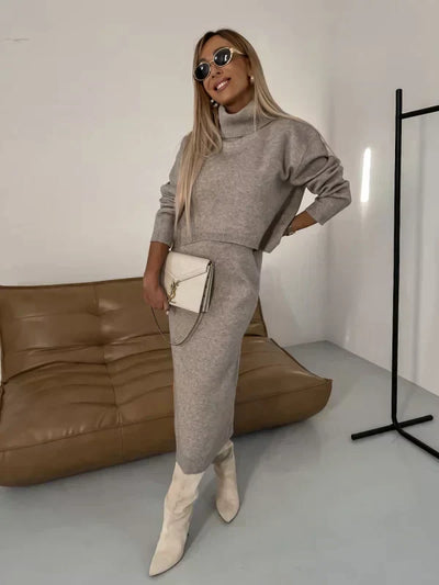 Rosie ™ | Elegant Jumper Dress Co-ord