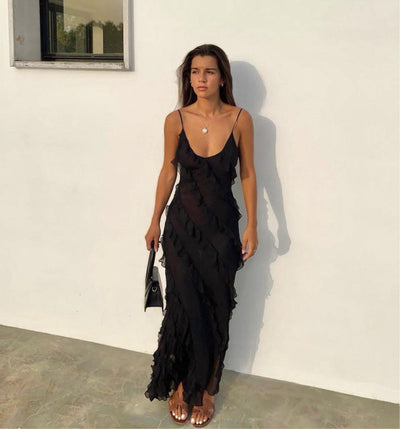 Zara - Dress with Ruffles