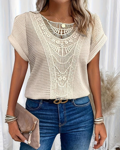 Elizabeth™ | Cotton Knitted Top