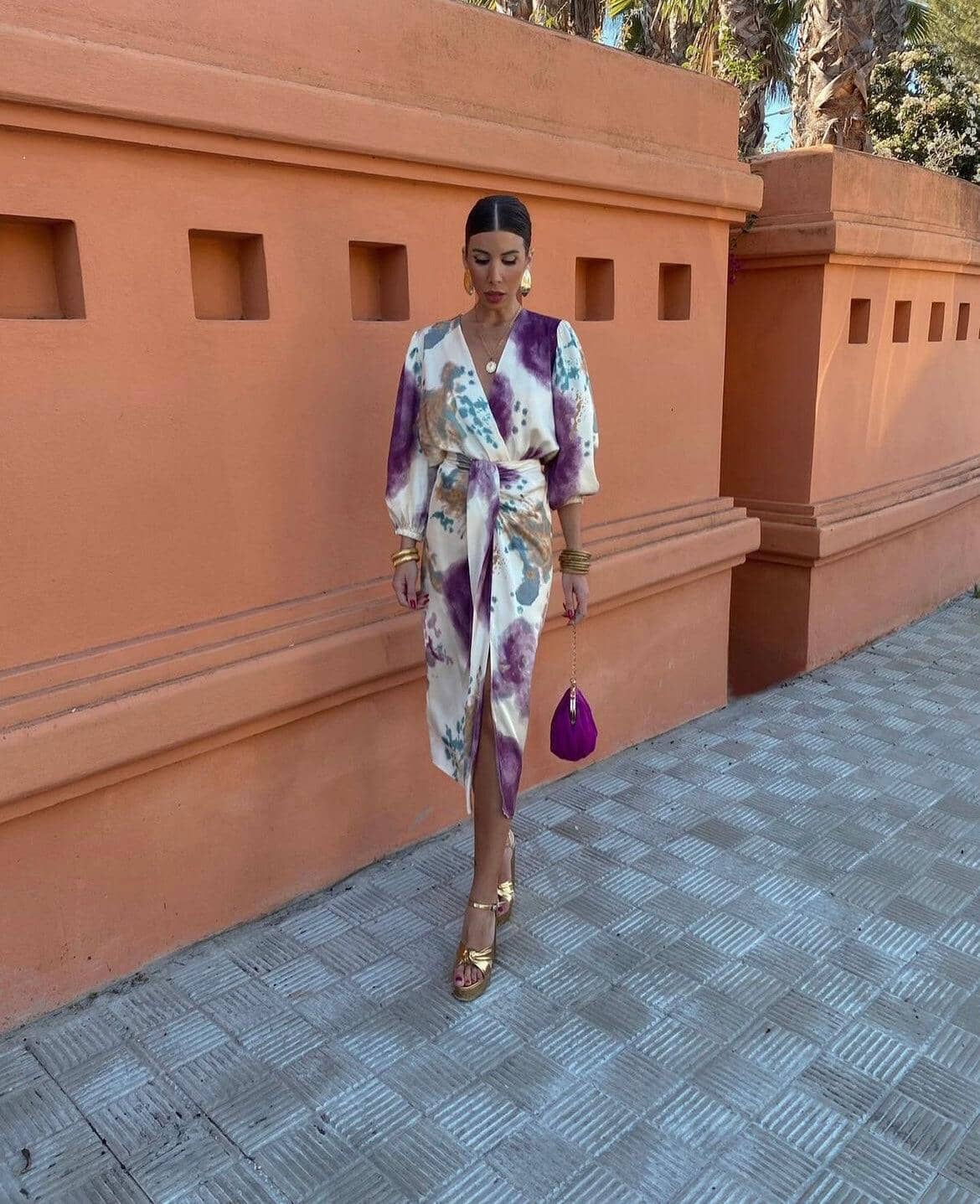 Mora - Patterned Two-Piece Set