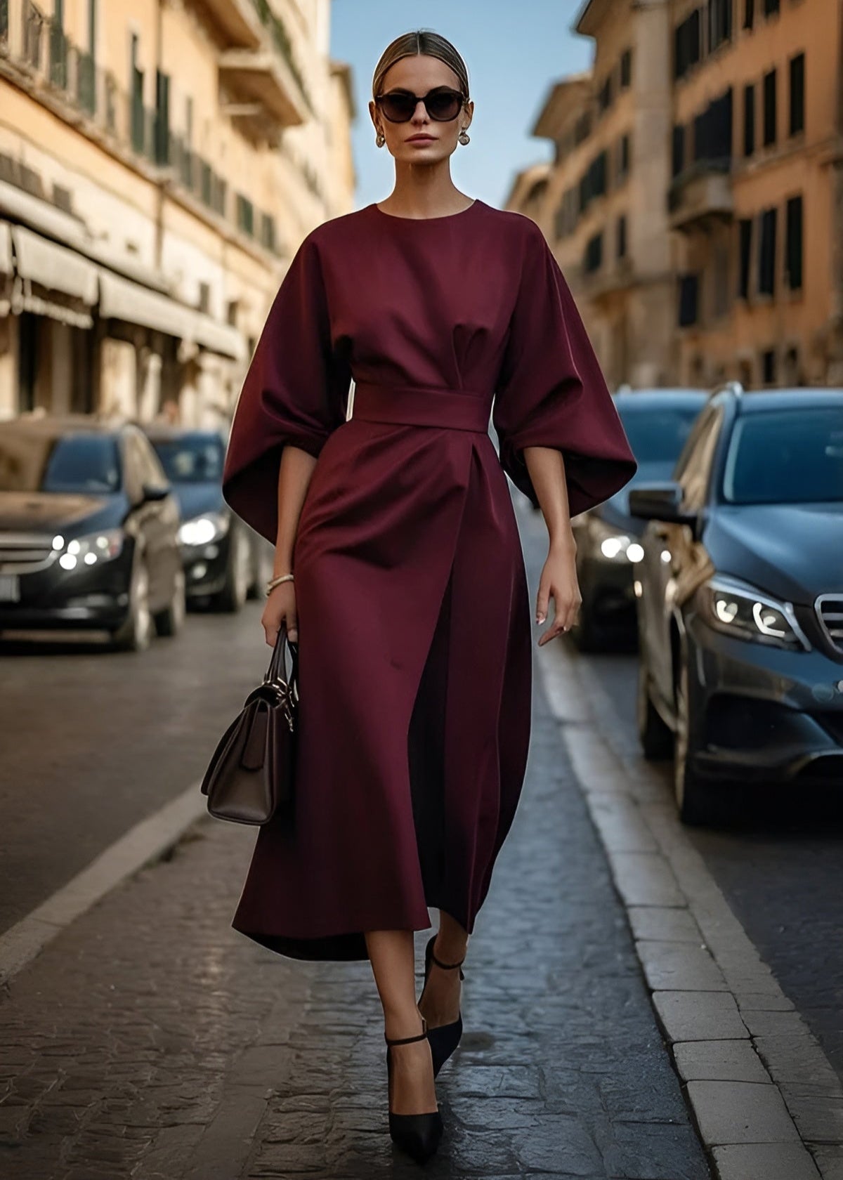 Victoria™ | Elegant Dress with Sleeves