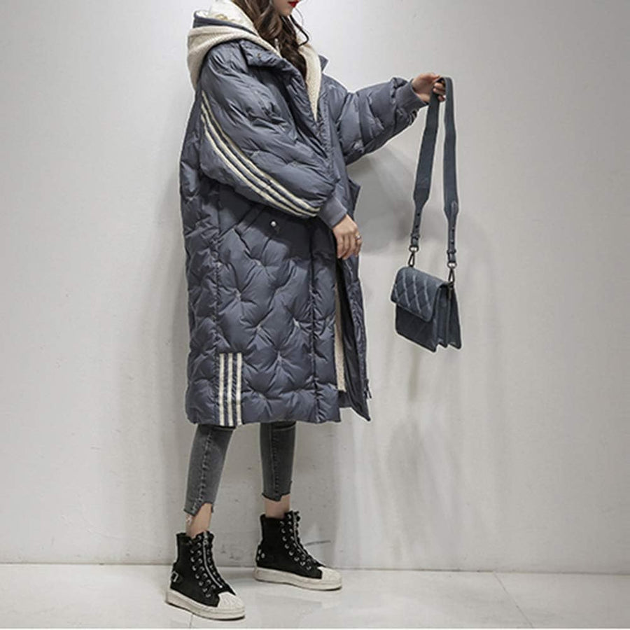 Lesley™ | Quilted Coat with Hood