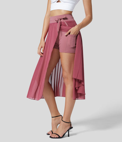 Livan™ | High-Waisted 2-in-1 Skirt