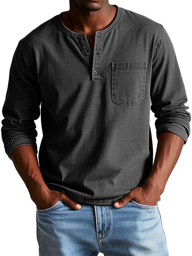Thomas™ | Vintage Shirt with Long Sleeves