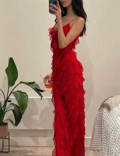 Zara - Dress with Ruffles