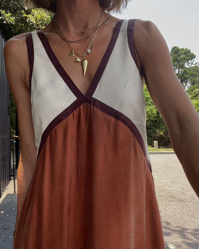 Jacky™ | Lightweight V-Neck Maxi Dress