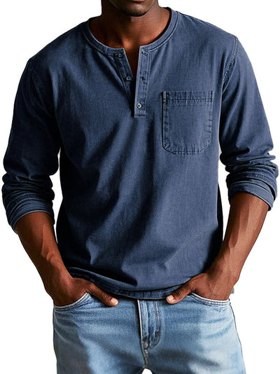 Thomas™ | Vintage Shirt with Long Sleeves