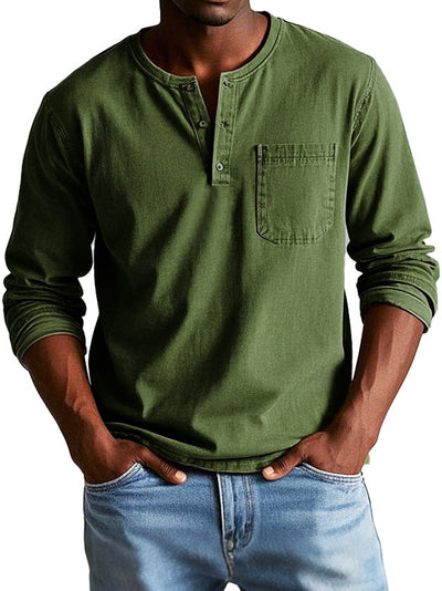 Thomas™ | Vintage Shirt with Long Sleeves