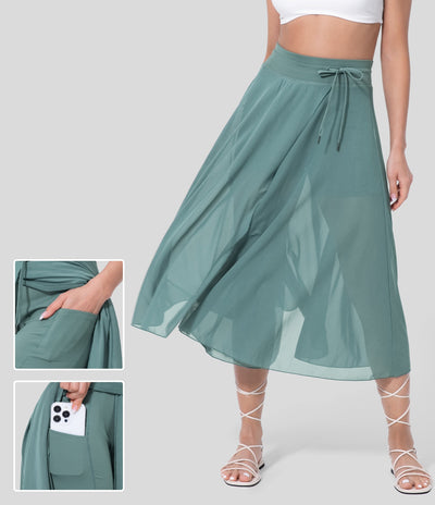 Livan™ | High-Waisted 2-in-1 Skirt
