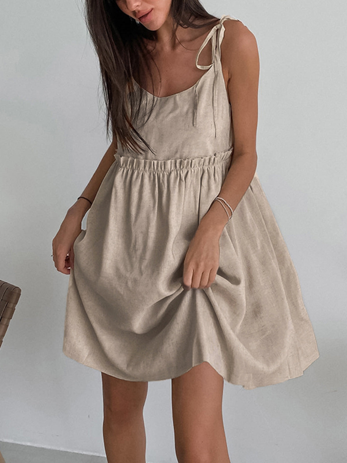 Maica™ | Preppy Sleeveless Mini Dress