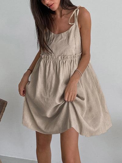 Maica™ | Preppy Sleeveless Mini Dress