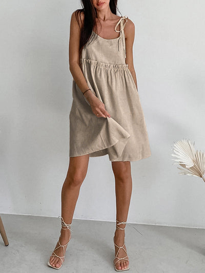 Maica™ | Preppy Sleeveless Mini Dress