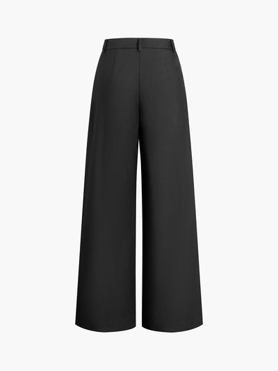 Streamlined Wide Leg Pants