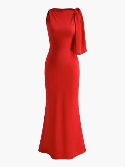 Adored Twist-Front Gown