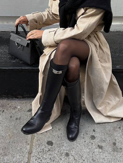 Belted Warrior Tall Boots