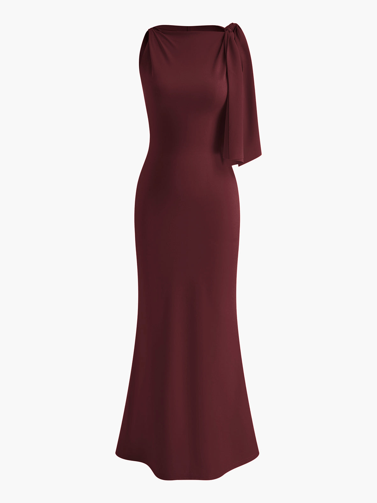 Adored Twist-Front Gown