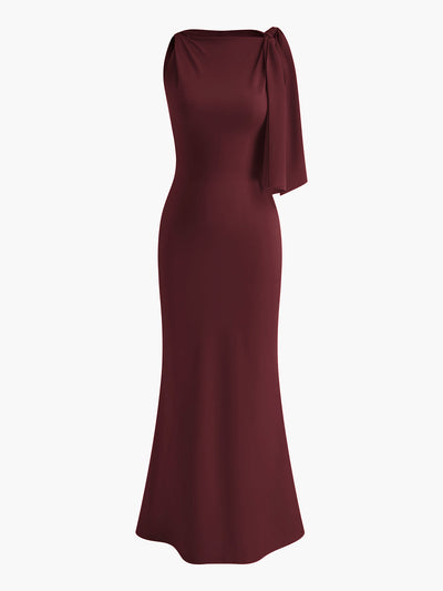 Adored Twist-Front Gown
