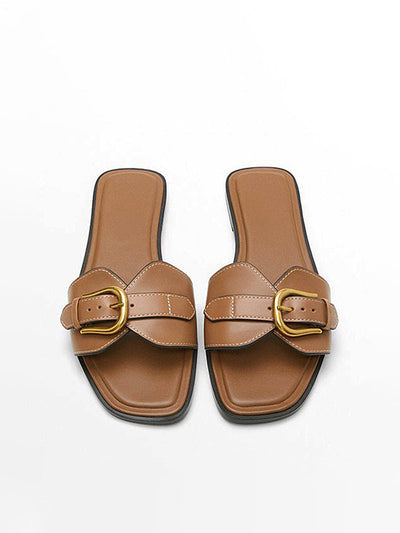 Adjustable Buckle Sandals