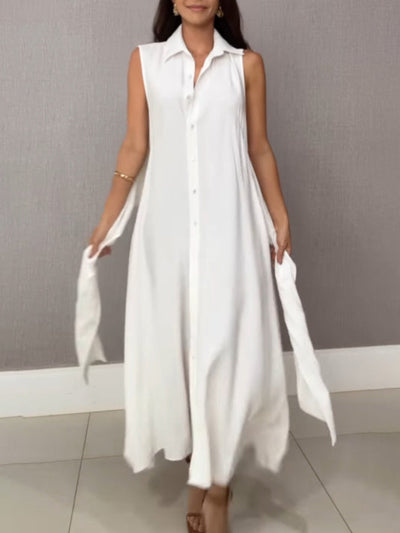 Romaine - Elegant Dress with Belly Coverage