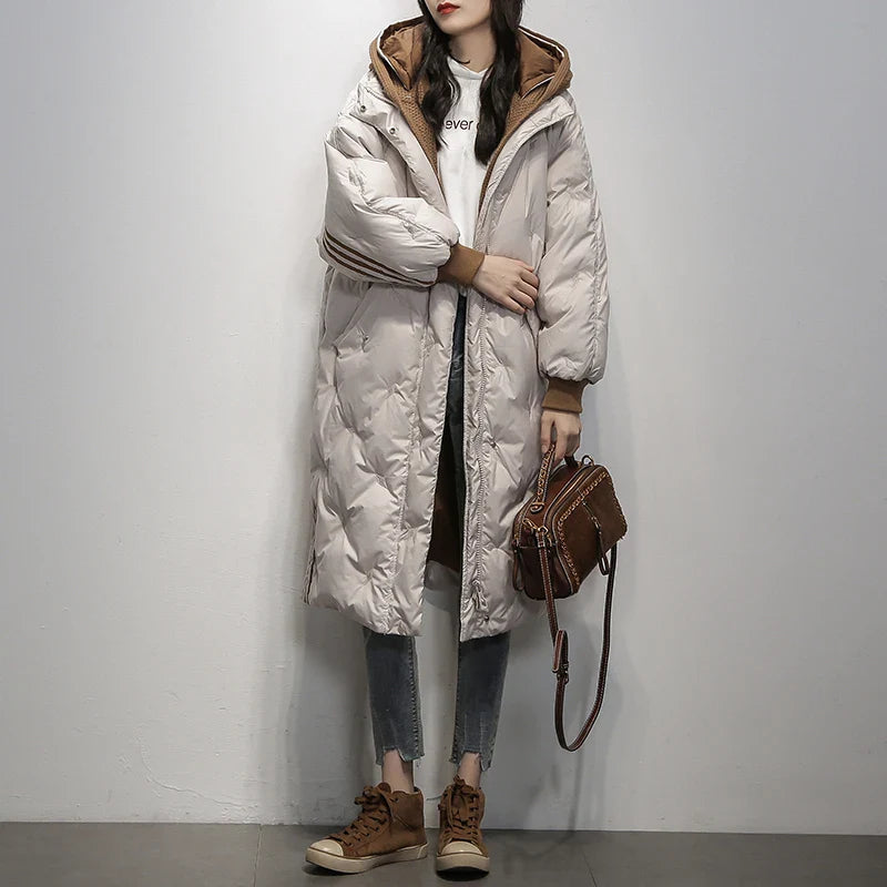 Lesley™ | Quilted Coat with Hood