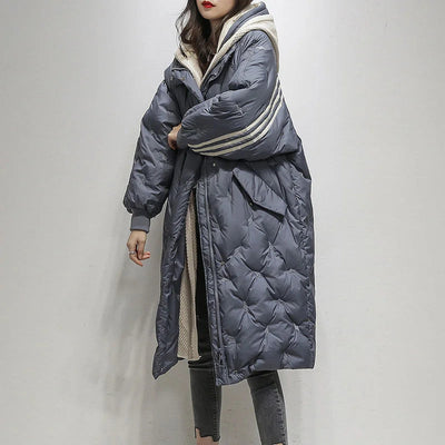 Lesley™ | Quilted Coat with Hood