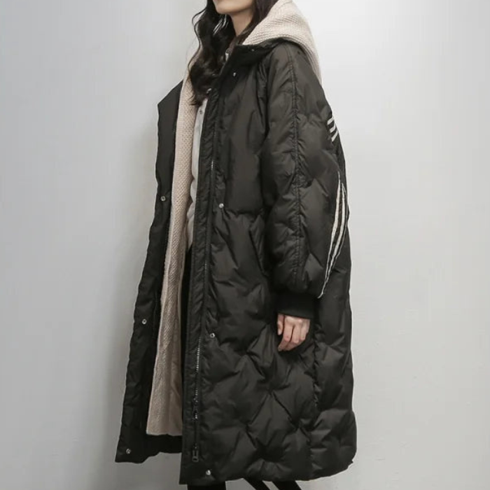 Lesley™ | Quilted Coat with Hood