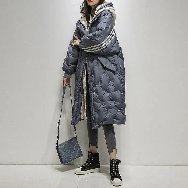 Lesley™ | Quilted Coat with Hood