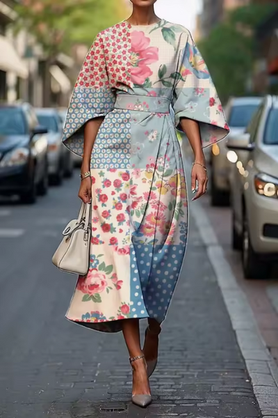 Celeste - Elegant Floral Dress