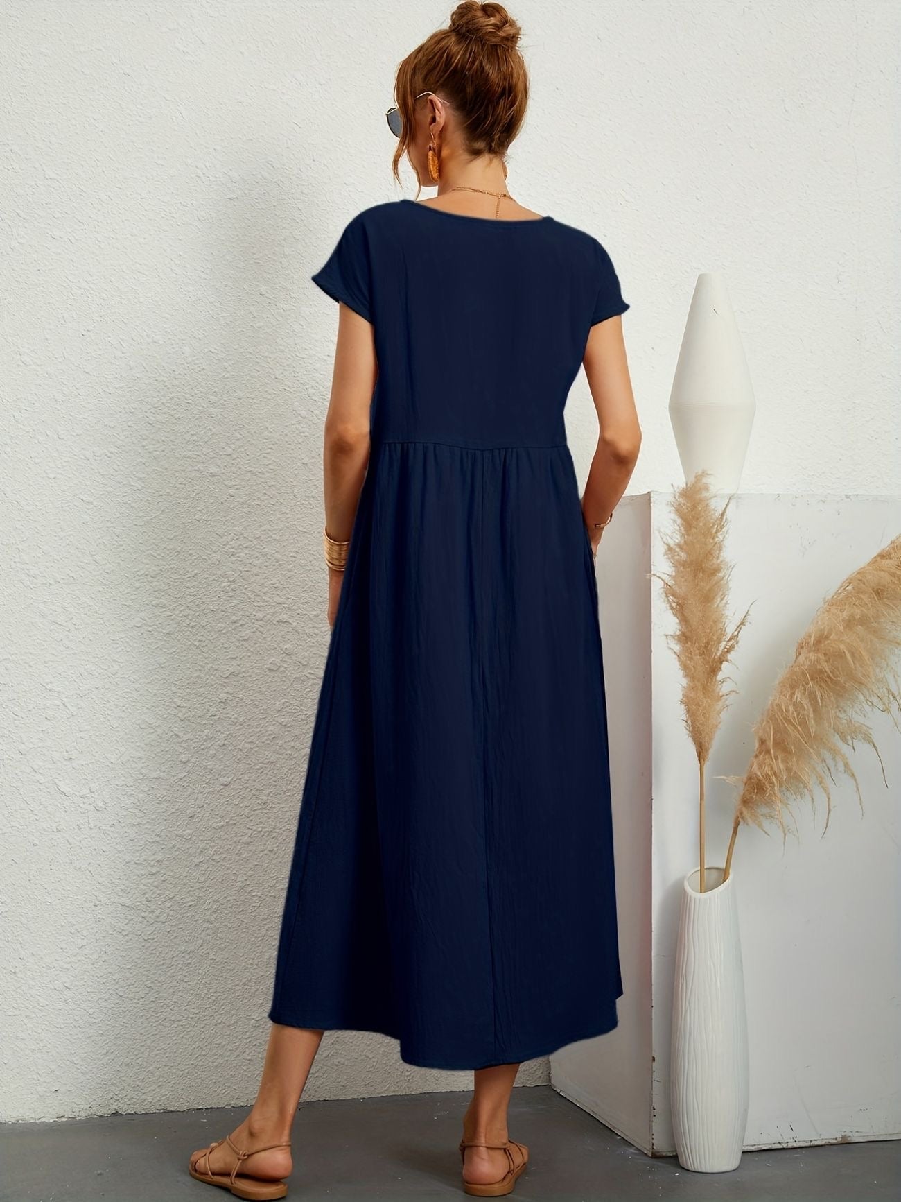Greta™ | Casual Linen Dress