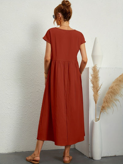 Greta™ | Casual Linen Dress
