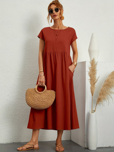 Greta™ | Casual Linen Dress