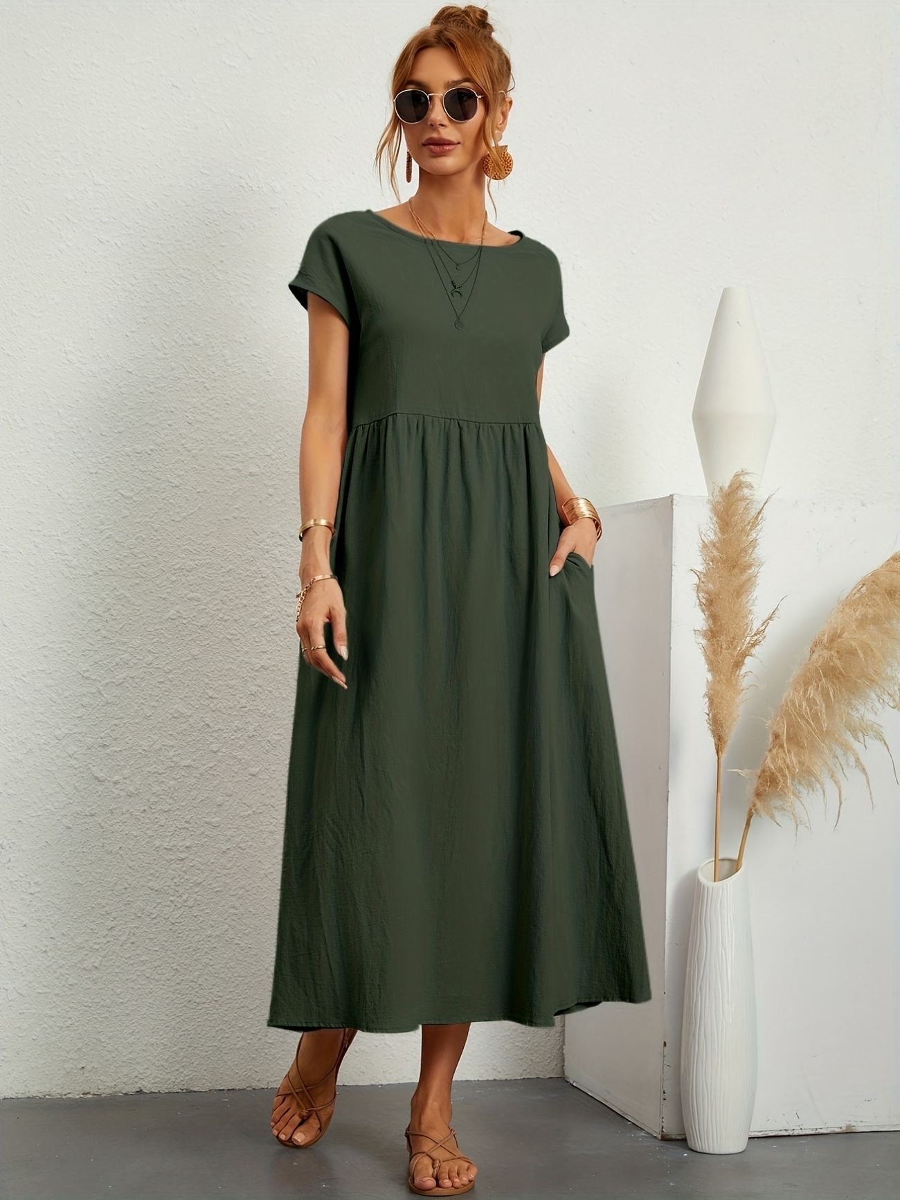 Greta™ | Casual Linen Dress