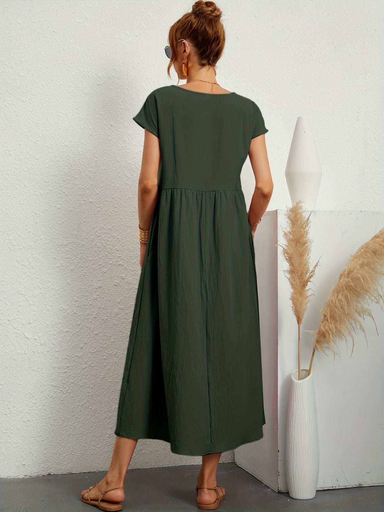 Greta™ | Casual Linen Dress
