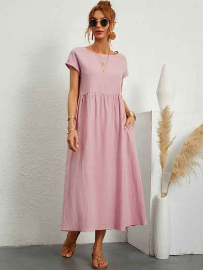 Greta™ | Casual Linen Dress